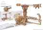 Dřevěné 3D mechanické puzzle – letecký simulátor