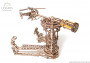 Wooden 3D Mechanical Puzzle – Aviator Mechanical Model Kit