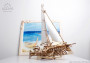 Wooden 3D Mechanical Puzzle – Trimaran Merihobus