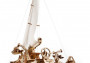 Wooden 3D Mechanical Puzzle – Trimaran Merihobus