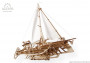 Wooden 3D Mechanical Puzzle – Trimaran Merihobus