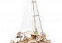 Wooden 3D Mechanical Puzzle – Trimaran Merihobus