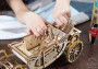 Dřevěné 3D mechanické puzzle – královský kočár