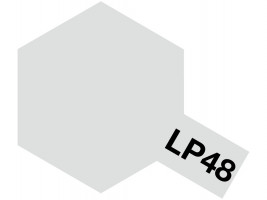 Tamiya Lacquer Paint LP-48 – Sparkling Silver (10ml)