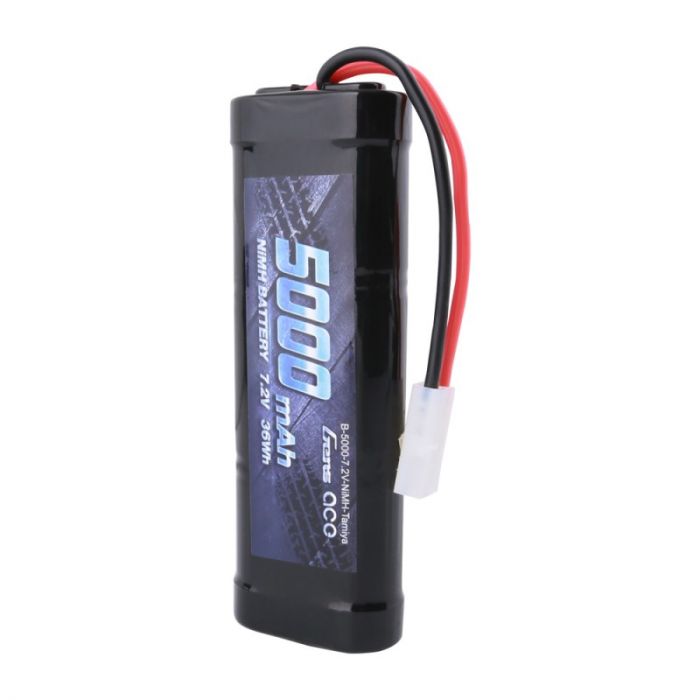 Gens ace Pack de batterie (NiMh) 7.2 V 5000 mAh Nombre de cellules: 6 stick  Tamiya - Conrad Electronic France