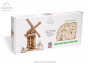 Wooden 3D Mechanical Puzzle – Tower Windmill