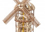 Wooden 3D Mechanical Puzzle – Tower Windmill