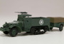 1:76 M3 Half Track & 1Ton Trailer (Classic Kit VINTAGE Military)