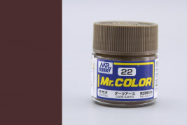 Barva Mr. Color akrylová č. 022 – Dark Earth (10 ml)