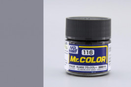 Barva Mr. Color akrylová č. 116 – RLM66 Black Grey (10 ml)