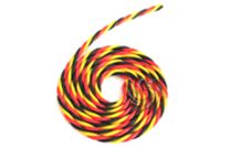 Twisted Thin PVC Color JR Servo Cable