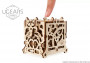 Wooden 3D Mechanical Puzzle – Dice Keeper