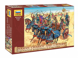 1:72 Persian Chariot and Cavalry