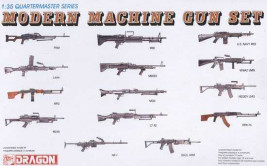 1:35 Modern Machine Gun Set