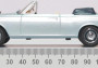 1:43 Rolls Royce Corniche Convertible MPW Open Silver