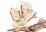 Dřevěné 3D mechanické puzzle – motýl
