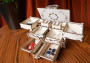 Wooden 3D Mechanical Puzzle – Antique Box