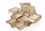 Wooden 3D Mechanical Puzzle – Antique Box