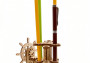 Wooden 3D Mechanical Puzzle – Wheel Organizer