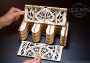 Wooden 3D Mechanical Puzzle – Card Holder