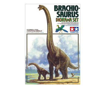 1:35 Brachiosaurus Diorama Set