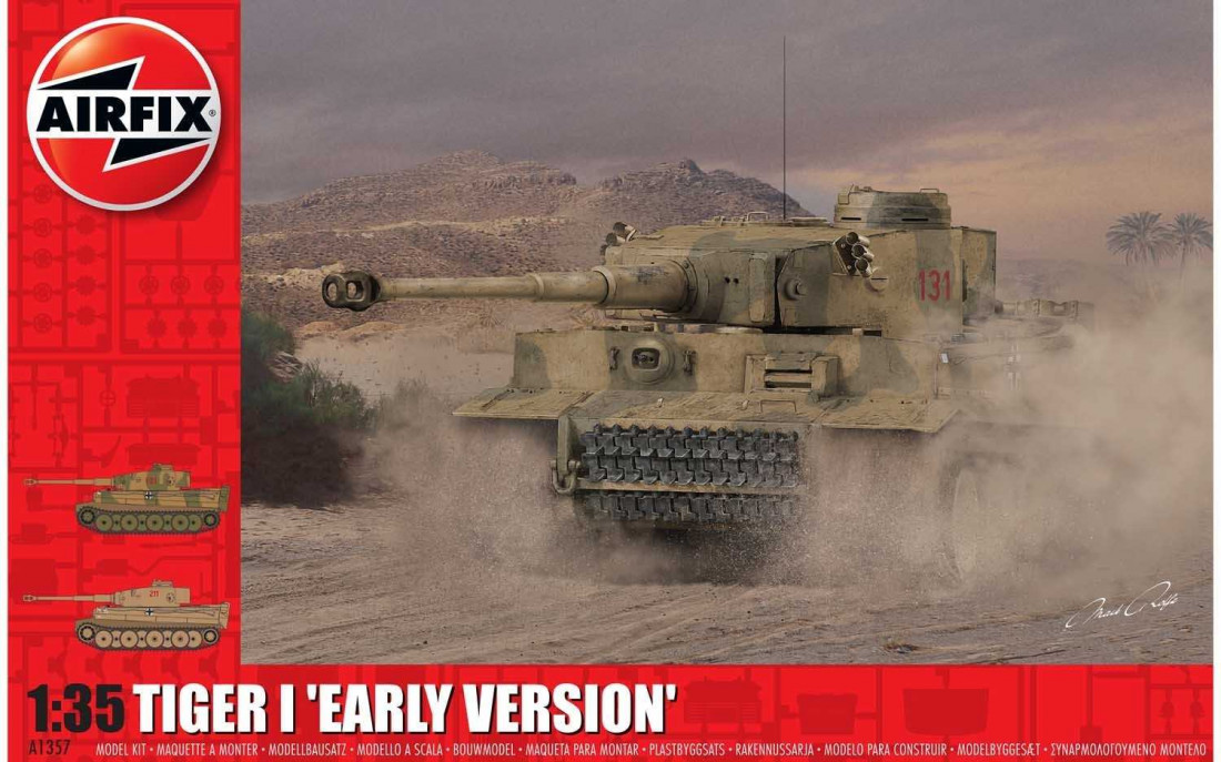 Airfix 1:35 Tiger I (Early Version) 81357