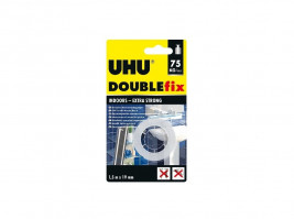 UHU Double Fix – oboustranná lepící páska (bílá)