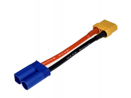 Konverzní kabel XT90 (samice) – EC5 (přístroj)