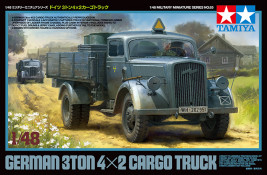 1:48 German 3TON 4x2 Cargo Truck