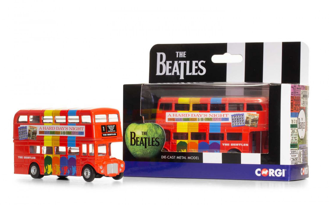 Corgi 1:64 The Beatles London Bus, A Hard Days Night CC82334