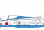 1:48 Kawasaki T-4 ″Blue Impulse 2019″