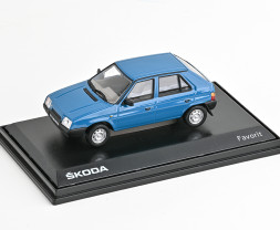 1:43 Skoda Favorit 136L (1988) – blue Skoda
