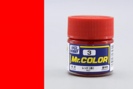 Barva Mr. Color akrylová č. 003 – Red (10 ml)