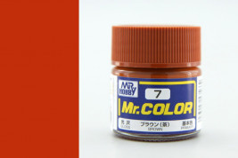 Barva Mr. Color akrylová č. 007 – Brown (10 ml)