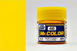 Barva Mr. Color akrylová č. 048 – Clear Yellow (10 ml)