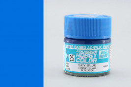 Barva Hobby Color akrylová č. 025 – Sky Blue (10 ml)