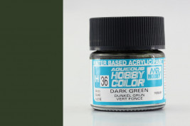 Barva Hobby Color akrylová č. 036 – Dark Green (10 ml)