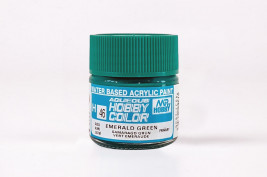 Barva Hobby Color akrylová č. 046 – Emerald Green (10 ml)