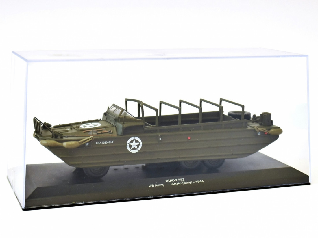 DUKW 353 US ARMY 1944 AVEC ACCESSOIRES - PERFEX 1/43