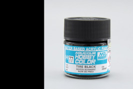 Barva Hobby Color akrylová č. 077 – Tire Black (10 ml)