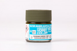 Barva Hobby Color akrylová č. 511 – Russian Green ″4BO″ (10 ml)