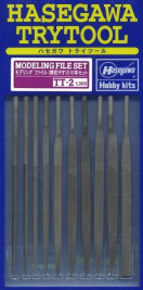 Pilníky Profi ocelové, Hasegawa Trytool (10 ks)