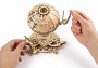 Dřevěné 3D mechanické puzzle – globus