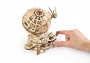 Dřevěné 3D mechanické puzzle – globus