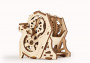 Dřevěné 3D mechanické puzzle – převodovka