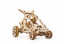 Dřevěné 3D mechanické puzzle – písečná buggy