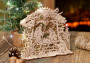 Dřevěné 3D mechanické puzzle – betlém