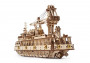 Dřevěné 3D mechanické puzzle – výzkumná loď