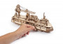Dřevěné 3D mechanické puzzle – výzkumná loď