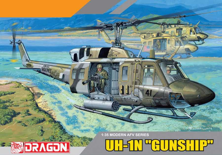 View Product - 1:35 Bell UH-1N ″Gun Ship″